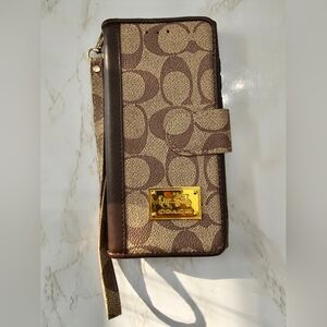 Coach wallet case for Galaxy s22 Ultra